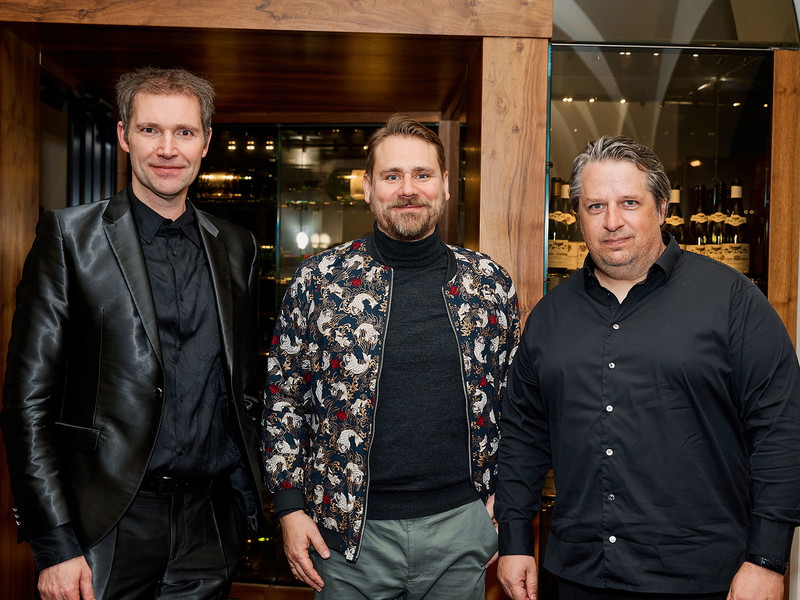 V.l.n.r.: Erich Scheiblhofer, Markus Altenburger und Christian Tschida