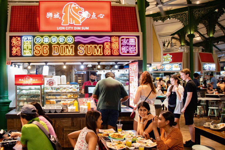Weit mehr als Dim Sum – bei der atemberaubenden Auswahl an den Ständen in den Hawker-Centern hat man die Qual der Wahl.