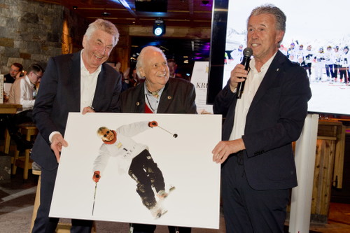 Hans Haas und Thomas Schreiner mit Jahrhundertkoch Eckart Witzigmann