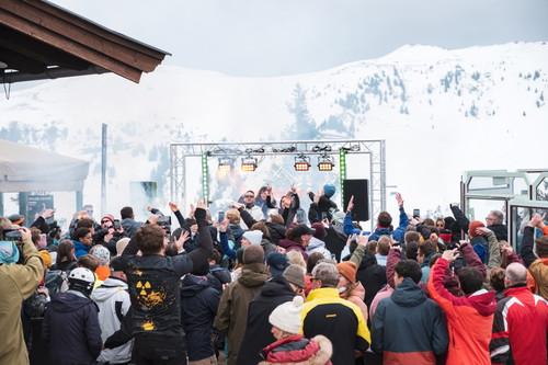 Partystimmung bei »Sound Escape« in Kitzbühel.