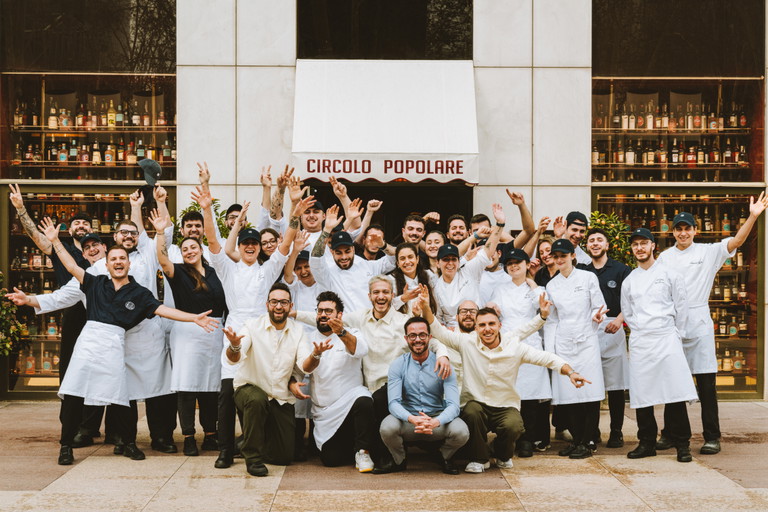 Das Team des »Circolo Popolare« in Madrid. 