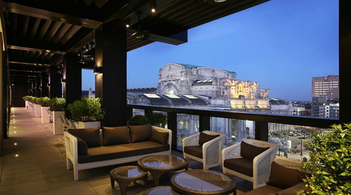 Terrazza, Hotel Gallia