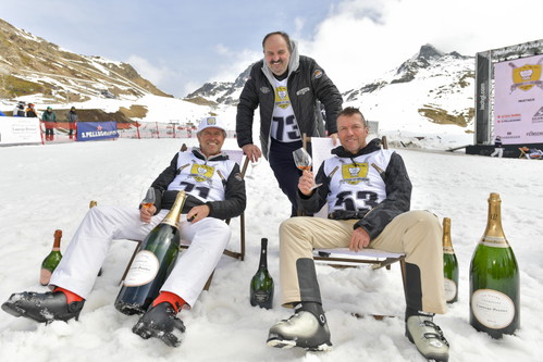 v.l.n.r. Thomas Schreiner, Johann Lafer, Lothar Matthäus