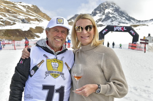 Thomas Schreiner mit Maria Riesch