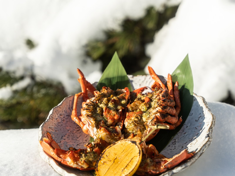 Roasted Lobster.