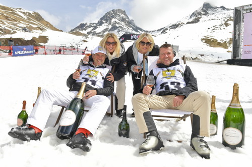 V.l.n.r.: Thomas Schreiner, Heidi Beckenbauer, Susanne Schäfer, Lothar Matthäus