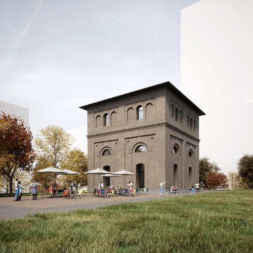 So könnte das Turm-Café aussehen