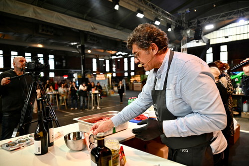 Auch Kochworkshops standen auf dem Programm des Food Festivals.