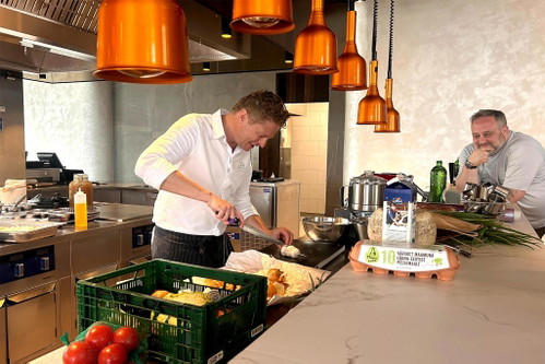 Martin Klein im »180 Degrees« in Tallinn.
