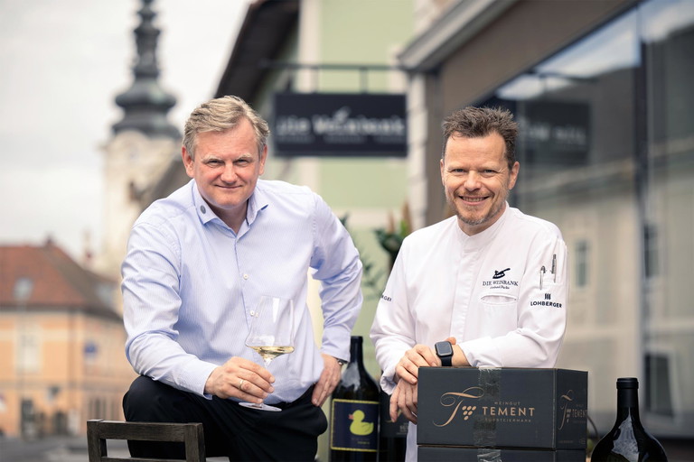 Die Weinbank von Christian Zach und Gerhard Fuchs ist ein Dorado für Fine-Dine-Fans, Weinfreaks und Wirtshausfreunde.