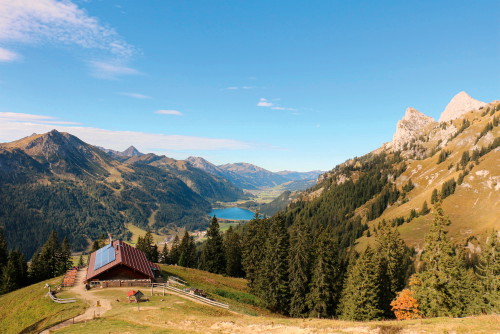 Die »Elberfelder Hütte« in Kärnten.