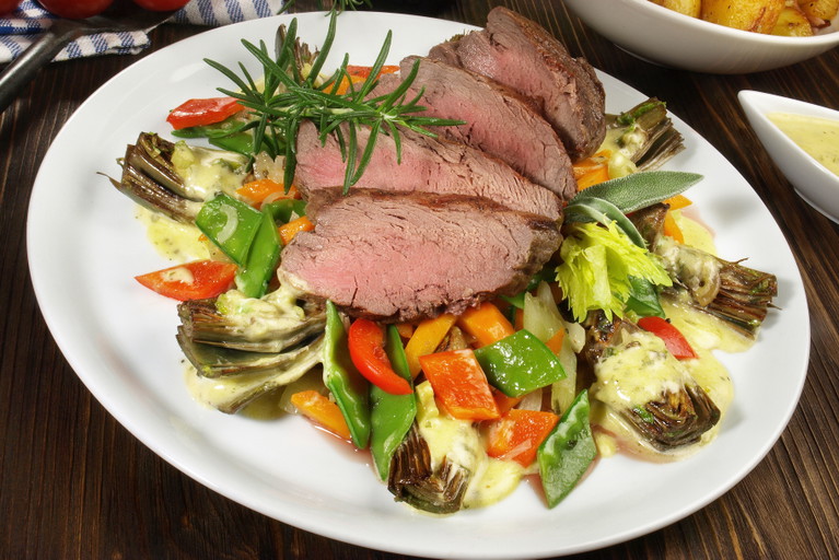 Die französische Delikatesse Chateau Briand.