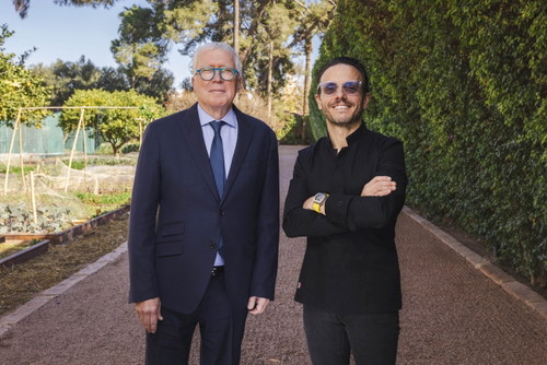 Der General Manager des «La Mamounia«, Pierre Jochem (l.), mit dem italienischen Chefkoch Simone Zanoni.