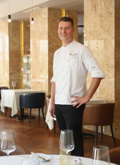 Im Restaurant Alfred Keller bestimmt Michael Gollen den kulinarischen Ton.