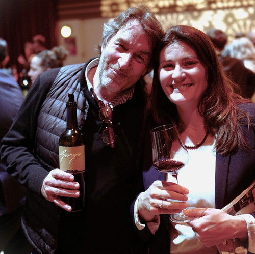 Die italienischen Freunde in der Csello: Giampaolo Motta und Gaia Gaja.