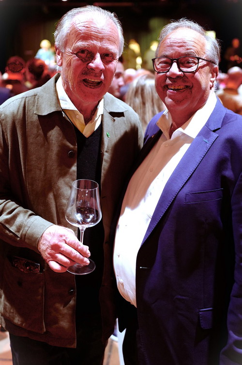 Gratulanten beim 30er der RWB-Winzer waren auch Manfred Tement und Weinhändler Walter Pfanner.