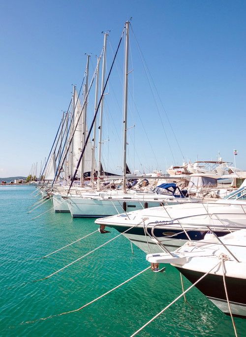Kroatien verfügt über hervorragend ausgestattete Marinas.