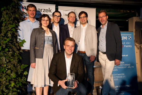 Die Jungwinzer:innen der 15. Schlossquadrat-Trophy.