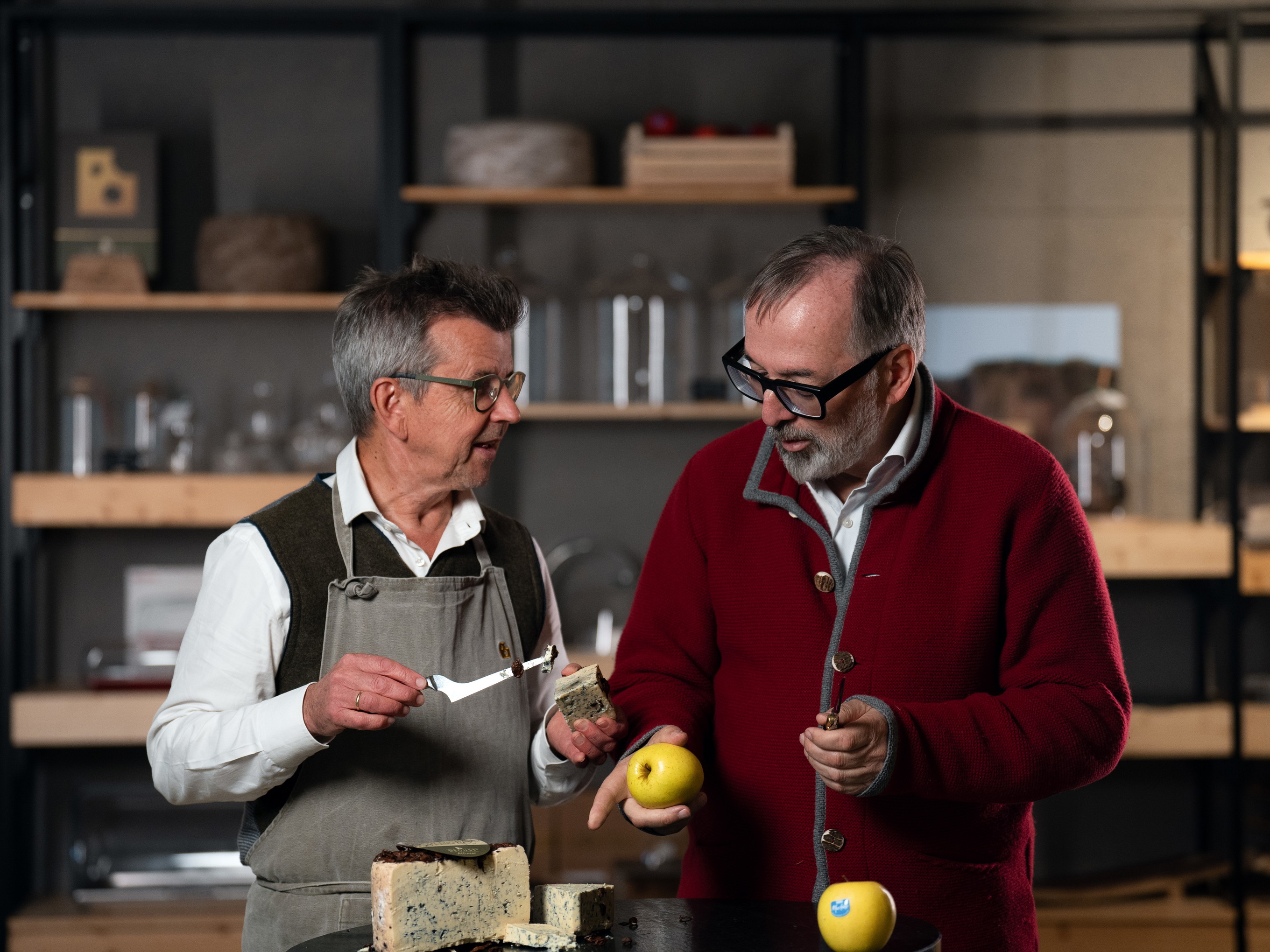 Johann Baumgartner e Norbert Niederkofler