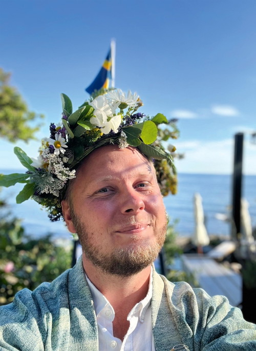 Felix G. Åhrberg ist der Kellermeister und treibende Kraft hinter dem Erfolg von Kullabergs Vingård.
