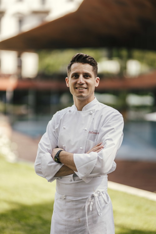 Lo chef Stefano Rossi