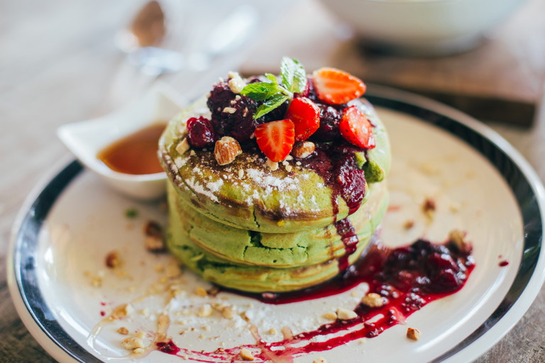 Matcha is a very popular flavor in Tokyo.