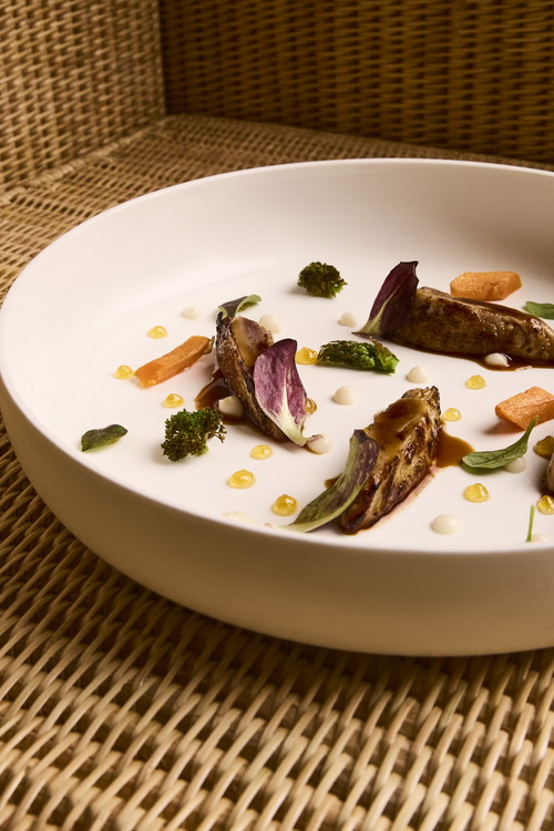 Quaglia caramello allo yuzu