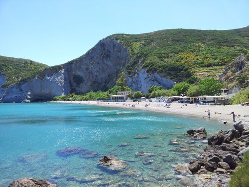 Ponza, spiaggia di Frontone