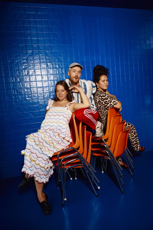 Meret Diener, Samuel Kürz und Linda Hüsser (von links).