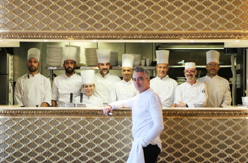 Le-Salon-Rose-Küchenchef Richard Rubbinis Erfolgsrezept sind Schlichtheit, Regionalität und ein harmonisches Team.