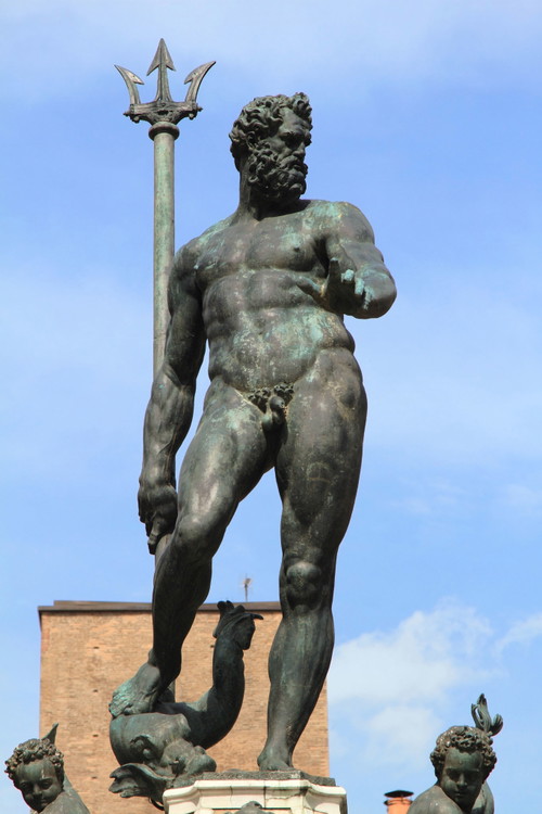 Die Neptunstatue in Bologna