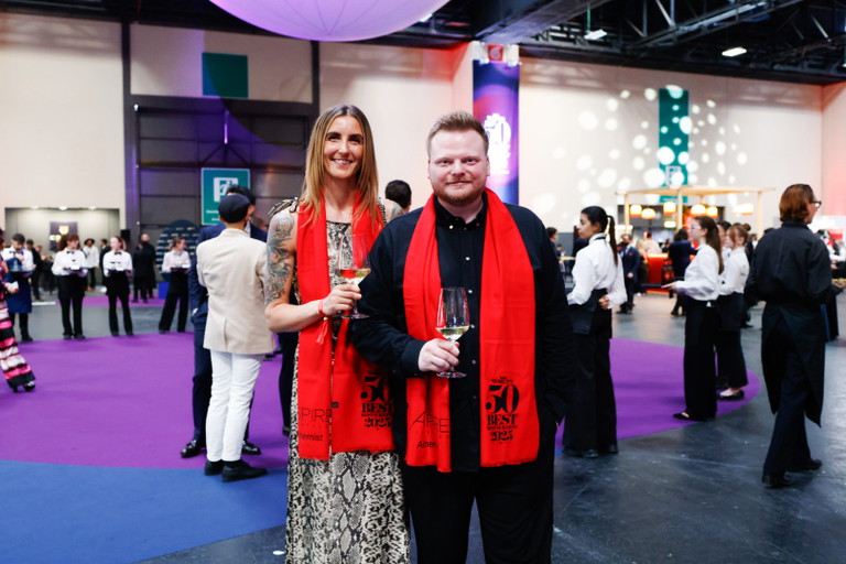 Rasmus Munk (right), chef-proprietor of the fifth-ranked Alchemist.