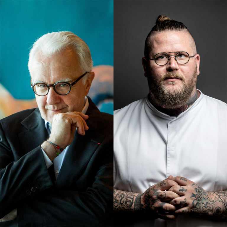 Allain Ducasse und Eric Vildgaard