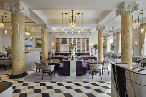 Das Restaurant «Colonnade» im 5-Sterne-Hotel «Mandarin Oriental Palace».