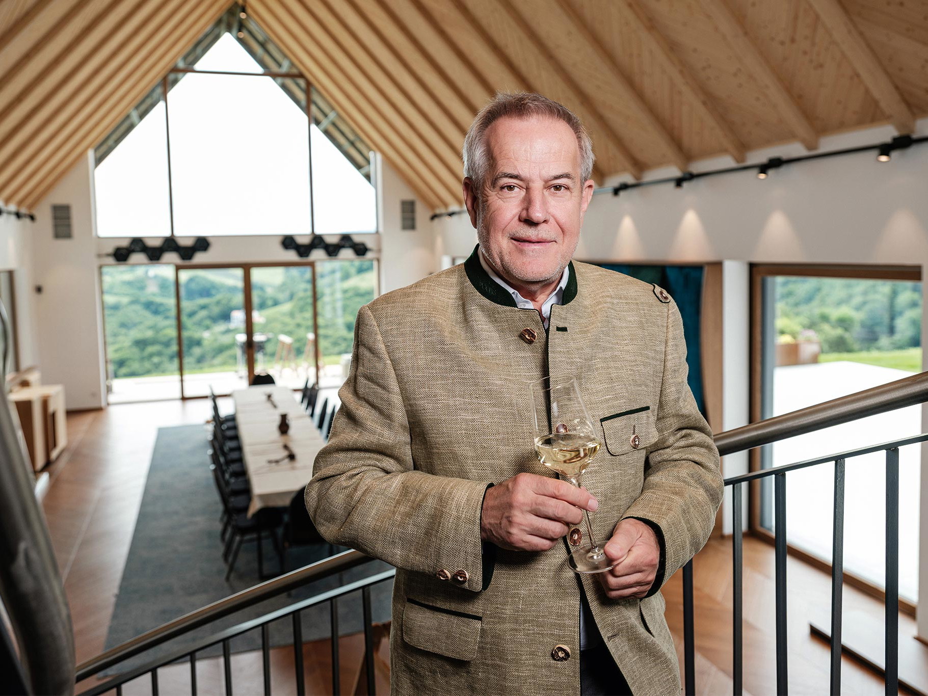 Warum Siegfried Wolf sein Traumweingut in der Südsteiermark verwirklichte, erzählt er im Gespräch mit Wein-Chefredakteur Peter Moser.