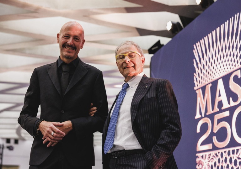 Federico Girotto (AD di Masi) e Sandro Boscaini (Presidente di Masi)