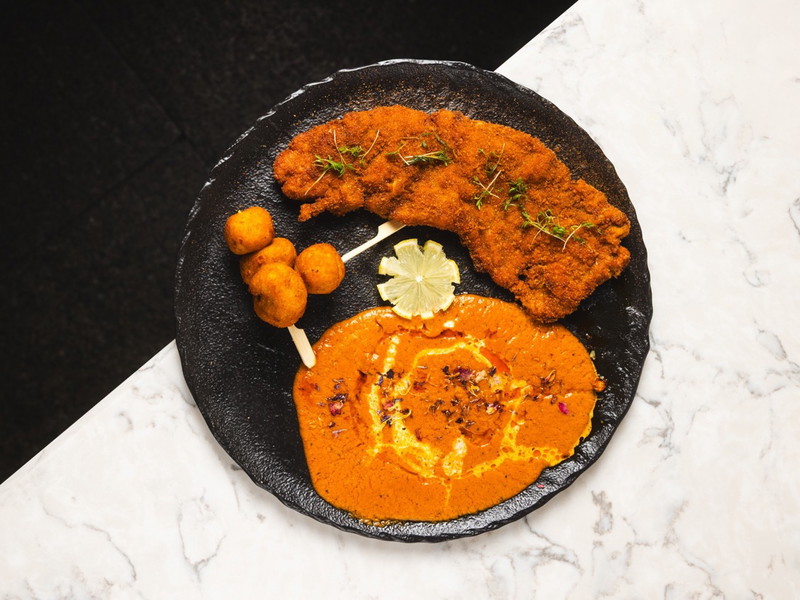Schnitzel, »In-Dish«-Style