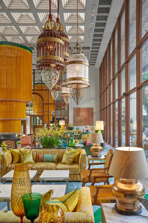 Die Lobby des «Mandarin Oriental» in Bangkok.