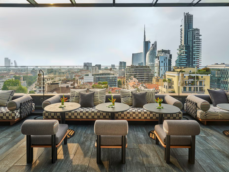 Radio Rooftop Bar @ Hotel ME Milan il Duca