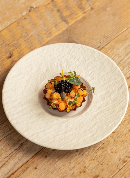 Krug x Carrot: Gericht von Frederico Palladino aus der «Osteria Enoteca Cuntitt»