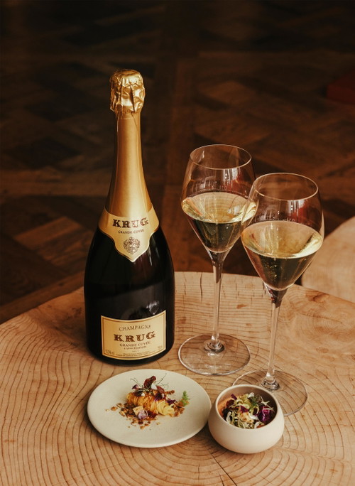 Krug x Carrot: Gericht von Francesco de Bartolomeis aus dem «Leonard’s»