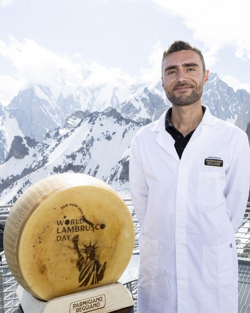 Alessandro Stocchi del Consorzio del Formaggio Parmigiano Reggiano
