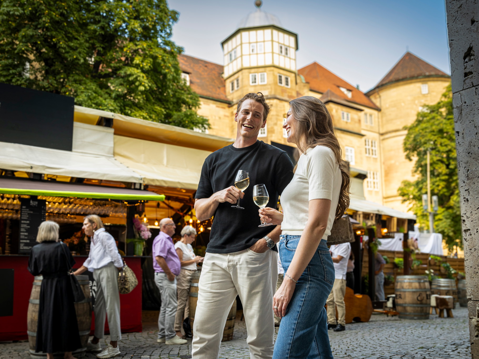 Genuss auf dem Stuttgarter Weindorf 