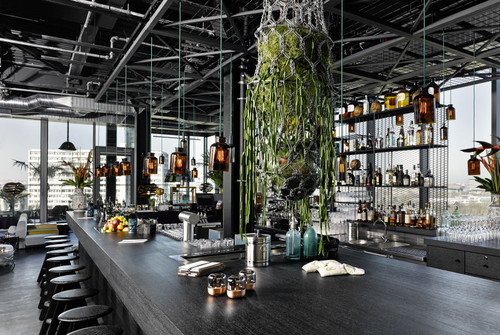 Die »Monkey Bar« in der zehnten Etage. 