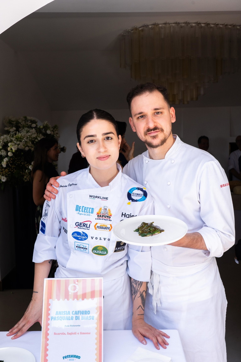Anisia Cafiero e Pasquale De Biase di Ausa Ristorante