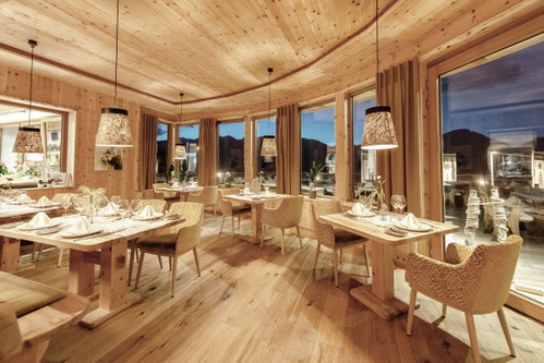 Das Restaurant des Natur- und Wellnesshotels