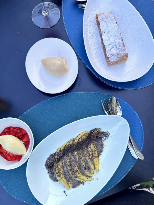 Die Desserts.