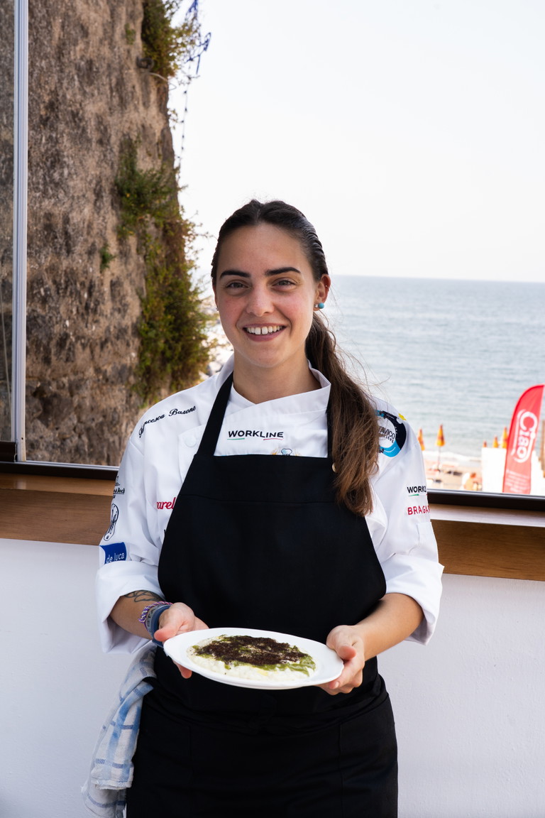 Chef Francesca Barone del ristorante Fattoria delle Torri
