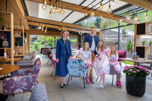 Die Gastgeberfamilie Höflehner