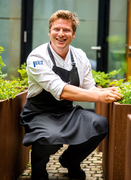 Im hauseigenen Gourmet-Restaurant »Kai 3« kocht Felix Gabel ausgezeichnete Nordic Fusion.
